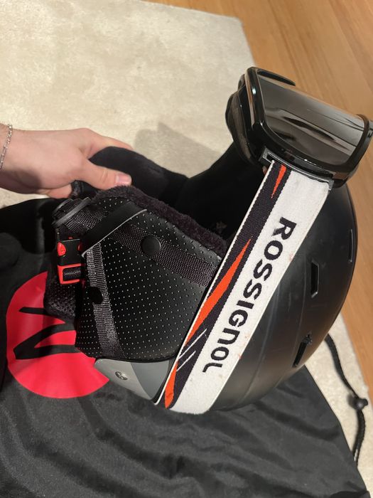 kask Rossignol Reply HP black red