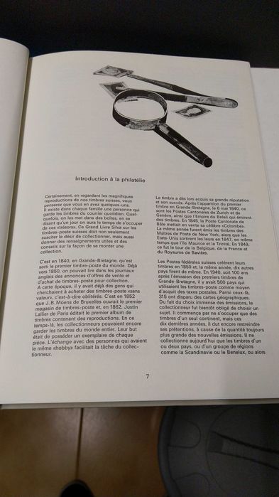 Timbres-Poste Suisses Vol 2 - livro filatélico sobre selos da Suiça