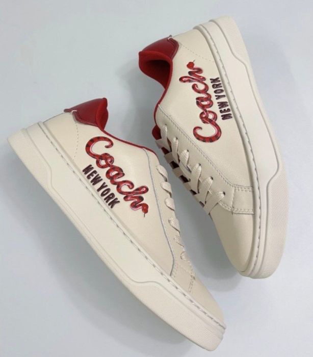 Шкіряні  трендові кеди Coach (оригінал)