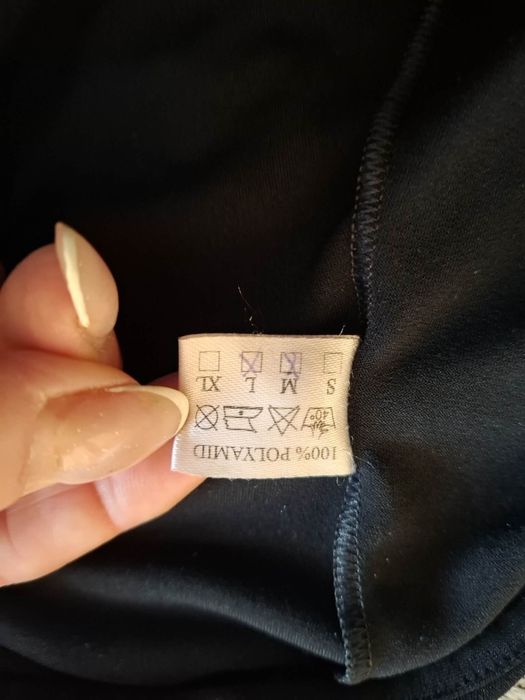 Sukienka mini czarna z cekinami  Soft Line