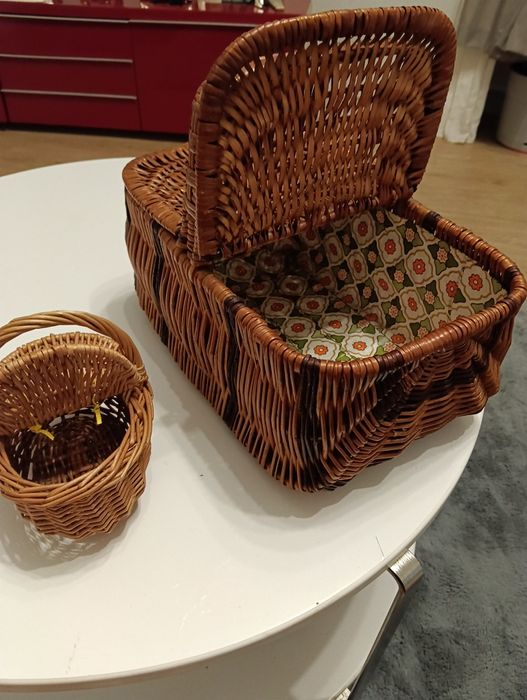 Lancheira/cesto de verga