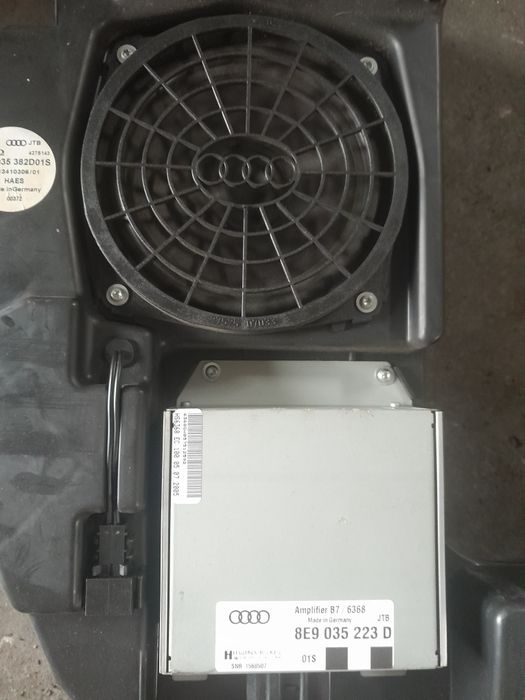 Subwoofer,wzmacniacz Audi a4 b7
