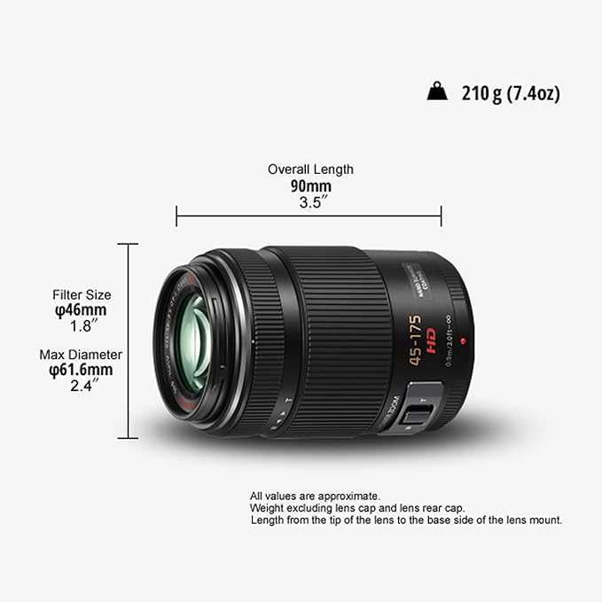 Panasonic Lumix G X Vario 45-175mm f/4.0-5.6 POWER O.I.S