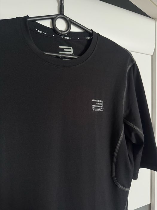 Футболка спортивная компрессионная термо  мужская jack & jones tech