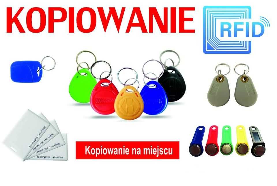 Kopiowanie klonowanie kart UHF ! RFID ! HID  ! od ręki Warszawa Ochota