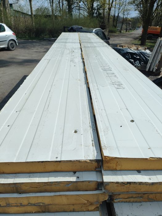 Płyta ocieplana pianką PIR 10cm. 80m2