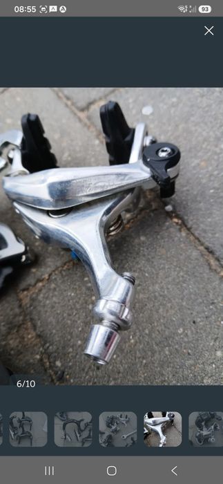 Lote de peças Shimano para bicicleta de estrada – travões, desviadores e manetes