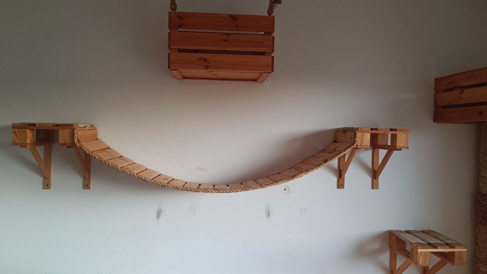 Drapak dla kota, tor przeszkód