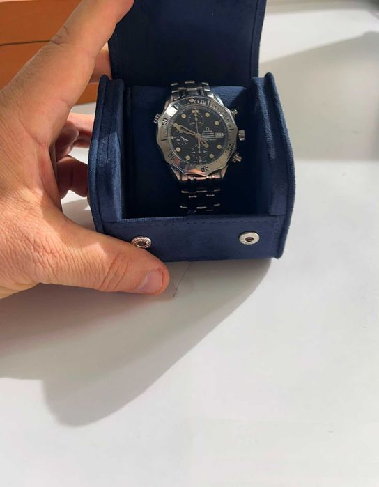 PANERAI LUMINOR 44 CHR DAYLIGHT AUT STE ALL BK - OMEGA SEAMESTER PROFESSIONAL AÇO- 300mt/ 1000k