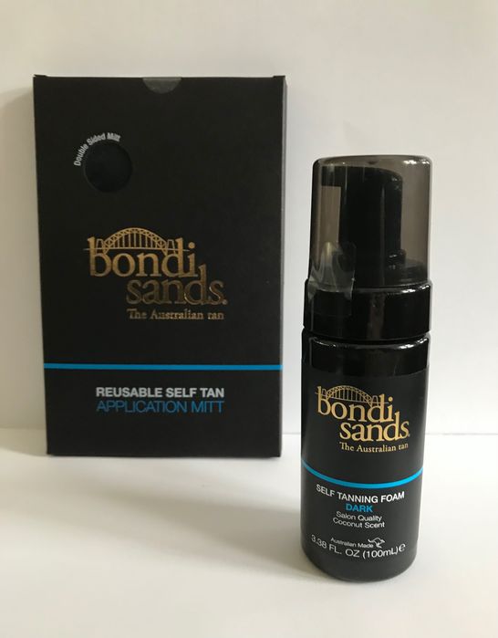 BONDI SANDS pianka samoopalającą ciemna (Dark). 100ml + rękawica