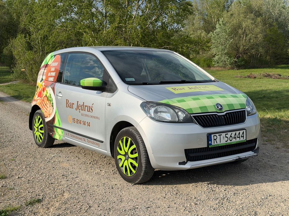 Skoda Citigo Skoda CitiGo, 75KM, GAZ, VAT-1 homologacja ciężarowa, SPRAWNA