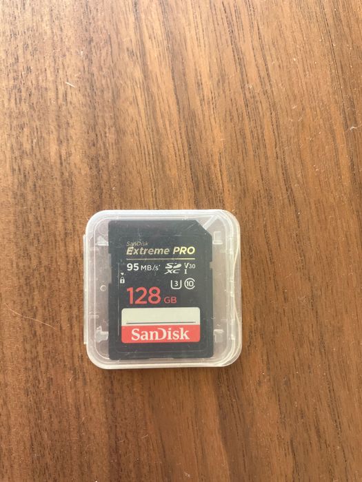 Cartão SD Sandisk 128GB | Extreme Pro | 95mbs | UHS-30