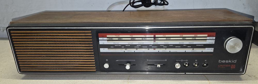 Stare radio Unitra Bedkid