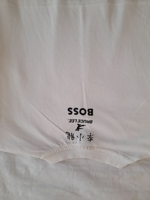 T-shirt biały Bruce Lee w rozmiarze S