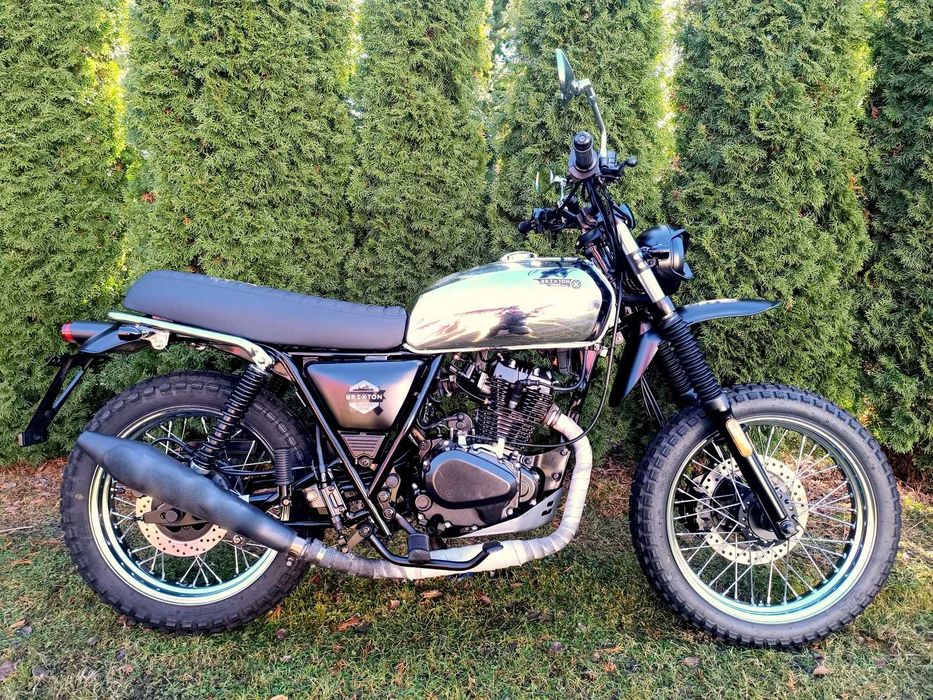 brixton bx 125 ABS Cafe Racer Cromwell kat B 2256 km swm mash