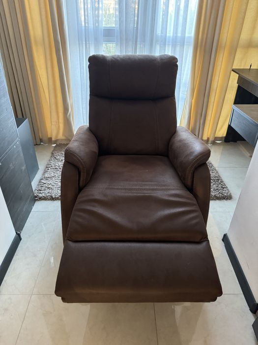 Реклайнер Рио кожа кресло