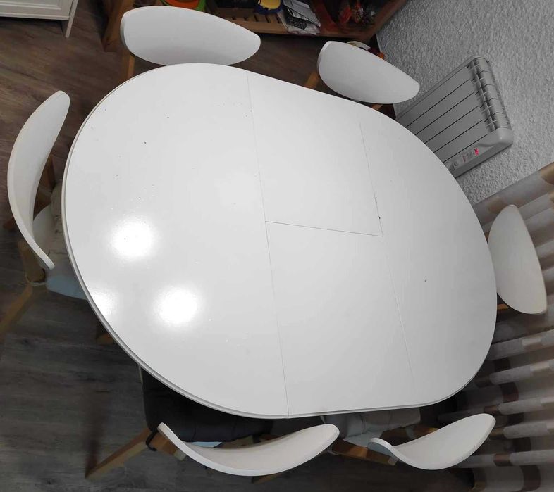 Conjunto mesa + cadeiras para sala jantar - Ikea