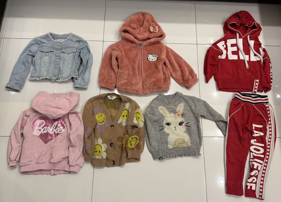 Ubrania dziewczęce 98/104 C&A H&M Mayoral 7szt.