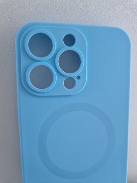 TEL PROTECT MagSilicone Case do Iphone 15 Pro Max Jasnoniebieski