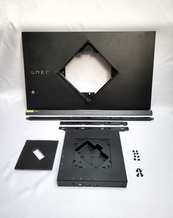 HP OMEN 25i HSD-0088-K Obudowa tylna + ramki + plastiki VESA + śruby Oryginał