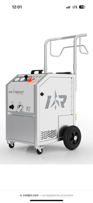 Ice Rocket maszyna do czyszczenia suchym lodem Cold jet