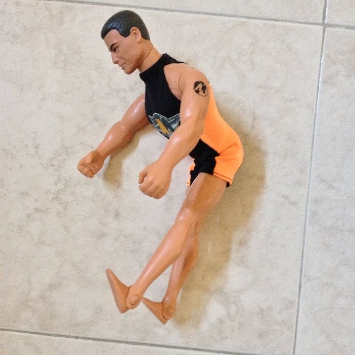 Action Man swimming, é de 1995, está impecável