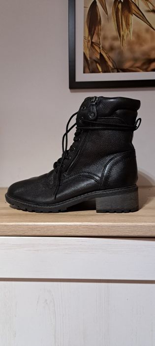 Botki damskie skórzane Tamaris
