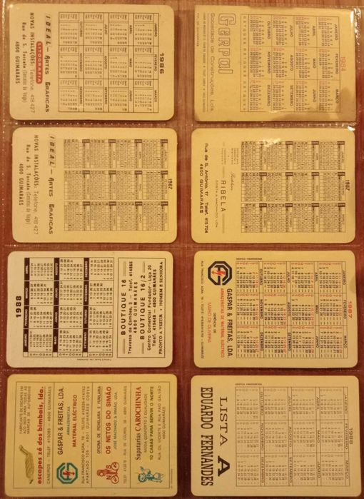 Calendários do Vitória de Guimarães