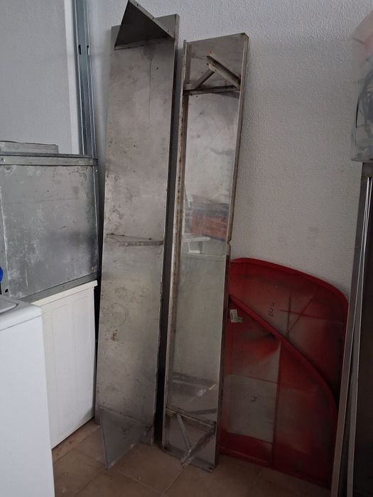 Parteleira em inox