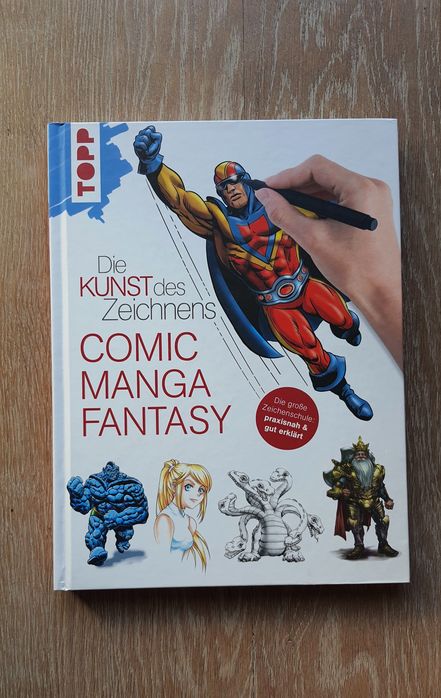 Sztuka rysowania: komiks, manga, fantasy - po niemiecku