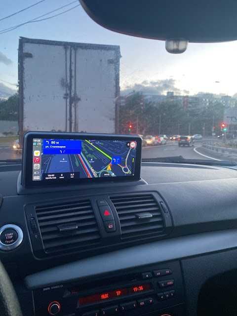 Auto-rádio 10.25" Android 14 BMW E81 E82 E87 E88