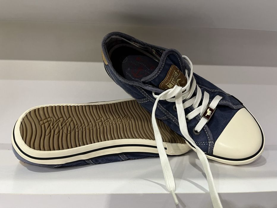 Кеди Mustang, 38р, сині