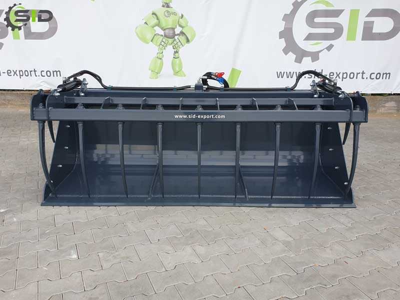 Łyżko krokodyl ząb kuty M, szuflo krokodyl rekin 1,6m 0,7m3 [LKM2] SID