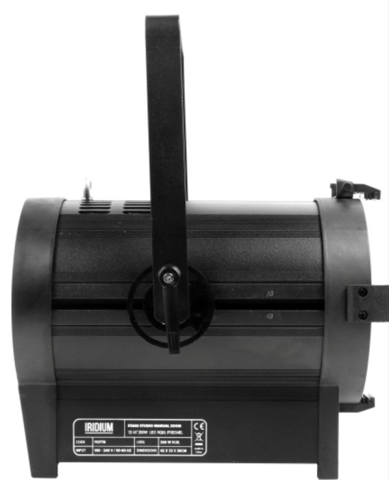 IRIDIUM Fresnel Stage / Studio Manual Zoom 200W Led