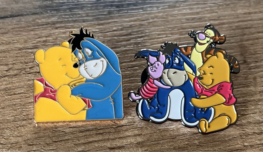 Pin znaczek przypinka badge kubus puchatek i przyjaciele