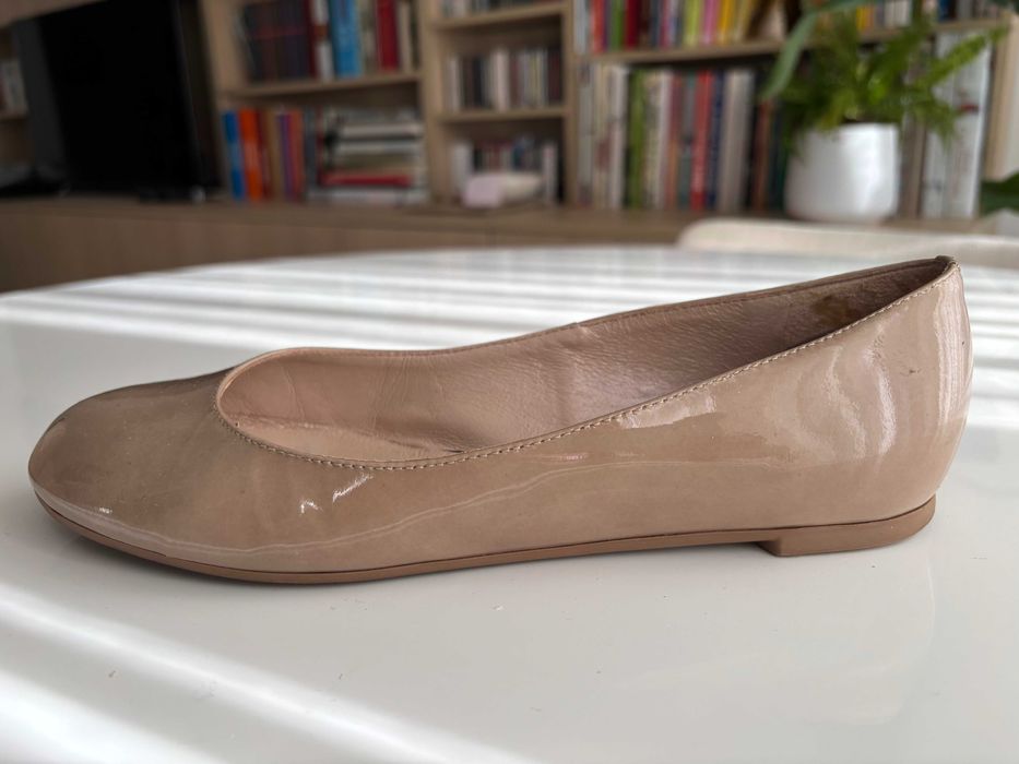 baleriny w kolorze nude