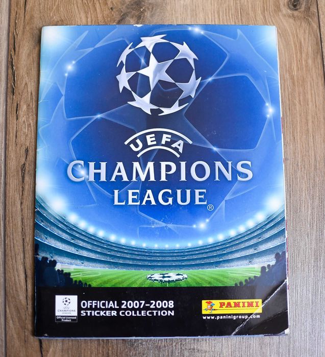 Album Panini UEFA Champions League 2007.-.2008