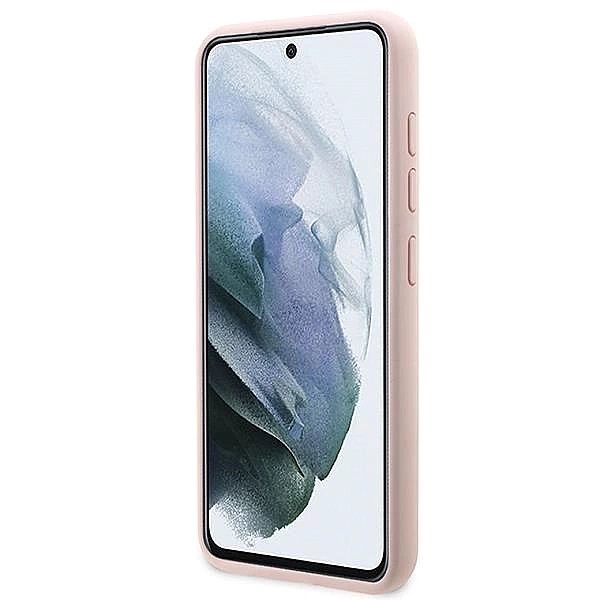 Etui Karl Lagerfeld Silicone Choupette na Samsung Galaxy S23 - różowe