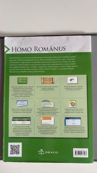 podręcznik język łaciński Homo Romanus 1