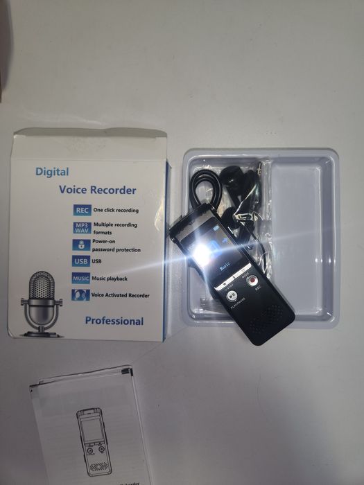 Gravador de voz novo