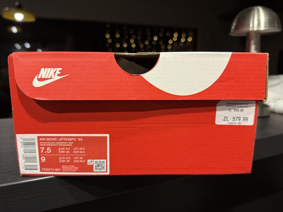 Nike More Uptempo 96 roz. 40,5