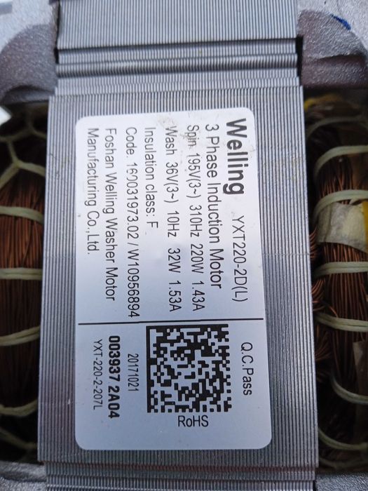 Silnik do pralki Indesit Welling YXT220-2D(L), stan bdb