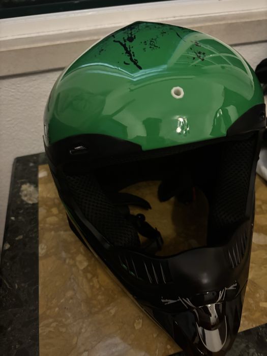 Capacete motocross