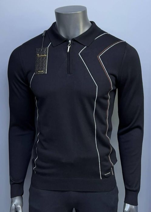 Джемпер поло лонг трикотаж stefano ricci billionaire