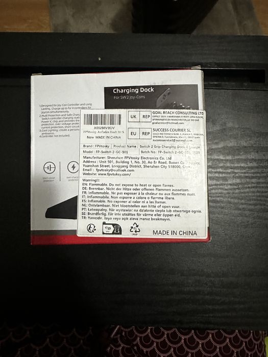 Carregador Quádruplo Joy-Con (Nintendo Switch 2)