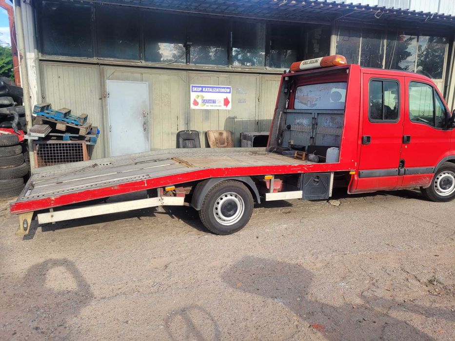 pomoc drogowa doka renault master 2,5 dci  ładowność 1450kg