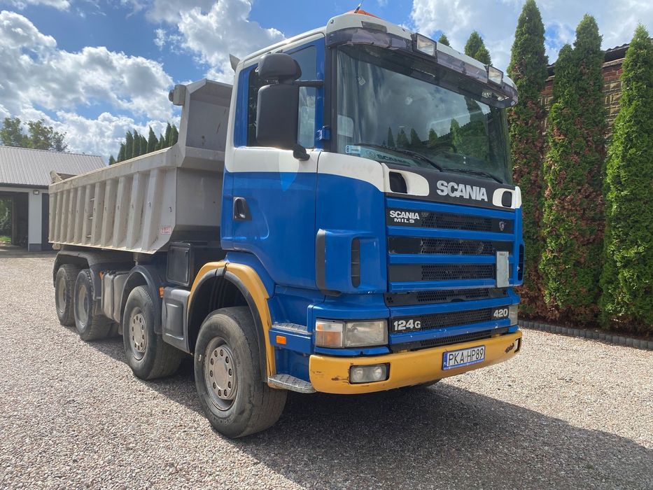 Scania 124  Scania 124  4ośka Kipper