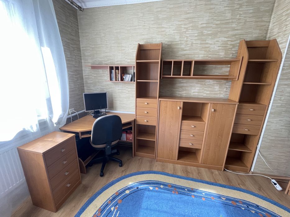Дитяча стінка для школяра + компютерний стіл + тумба
