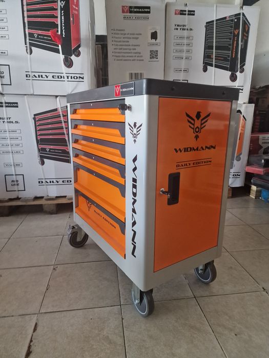 carrinho de ferramenta de 6 gavetas 4 completas novo