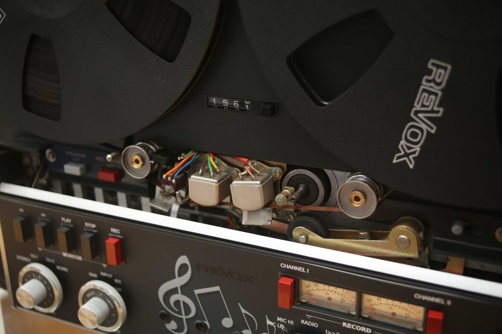 Gravador de bobines Revox A77 MK III 2 Pistas